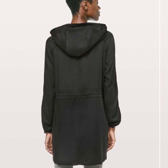 Lululemon City Stroll Jacket black light coat - Picture 3 of 12